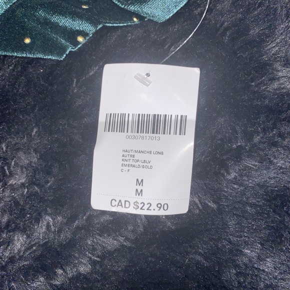 Mock neck crop shirt - Picture 2 of 2